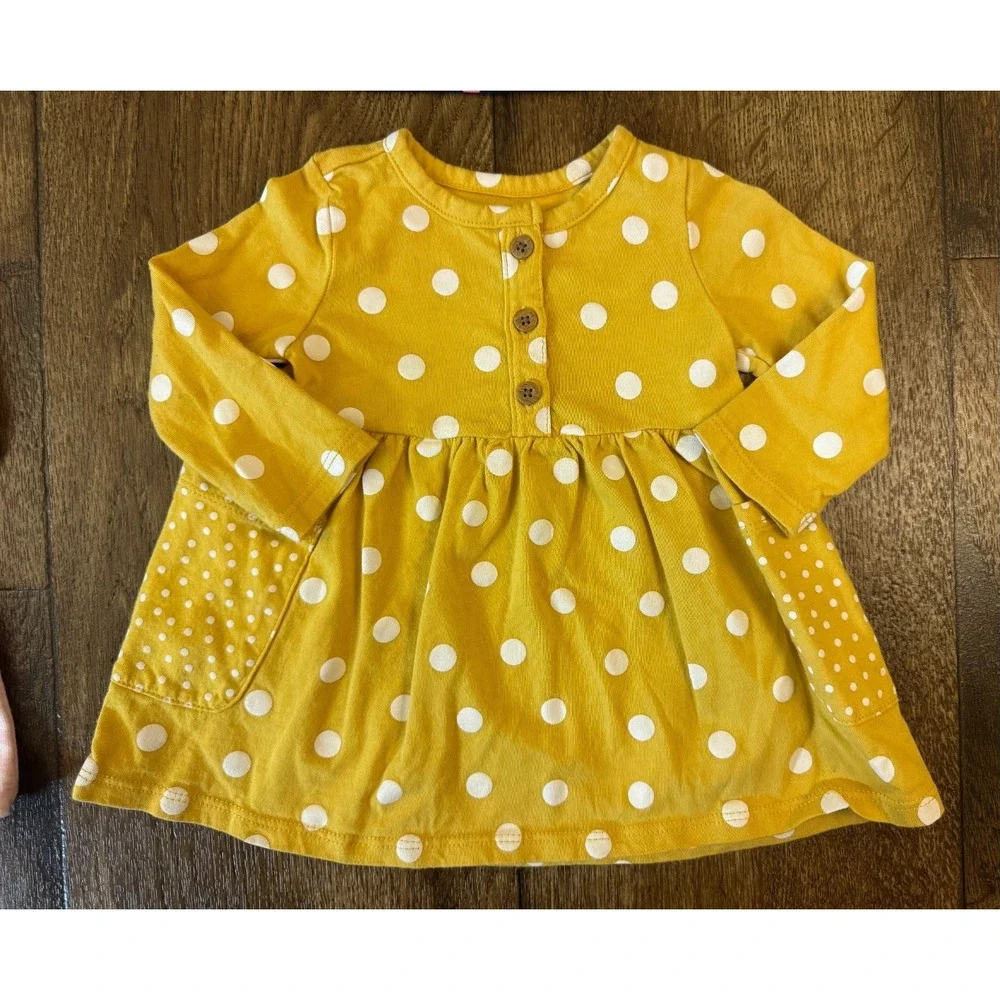 Carters Baby Girl‎ Clothes Lot 3 Months Dresses Outfits Fall Long Sleeved Hearts